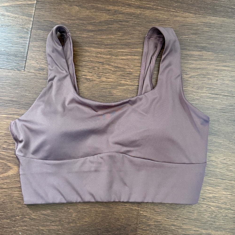 Gymshark longline taupe sports bra